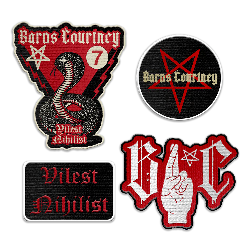 Vilest Nihilist Patch Set – Barns Courtney Store